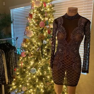 Black Bling dress